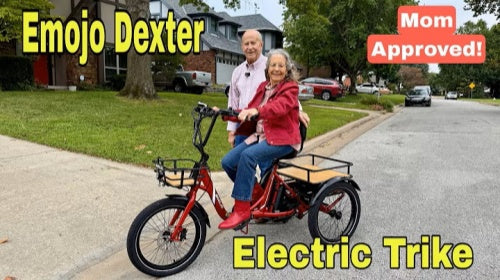 ¡Encontré el triciclo eléctrico perfecto para mi mamá! ¡El Emojo Dexter es genial!