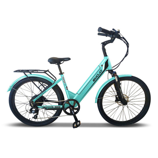 Emojo Panther Pro best selling lightweight step-thru commuter Electric Bike Teal